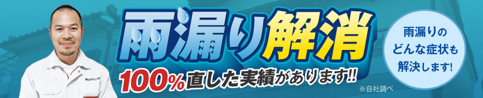 雨漏り解消バナー
